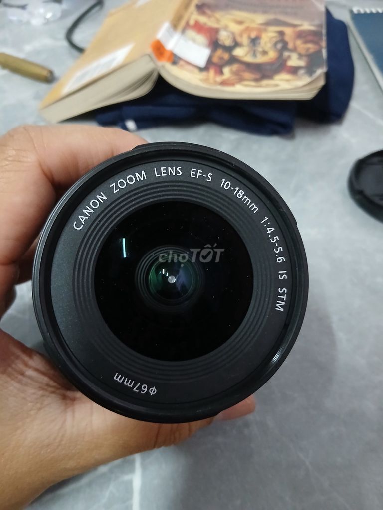 Ống kính Canon EF-S 10-18mm Đen. Mua bán Máy ảnh, Máy quay tại Huyện Củ Chi Tp Hồ Chí Minh được đăng bởi nguyen tan trieu hình 1