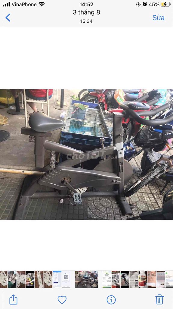 Xe đạp thể dục Sắt 45 kg