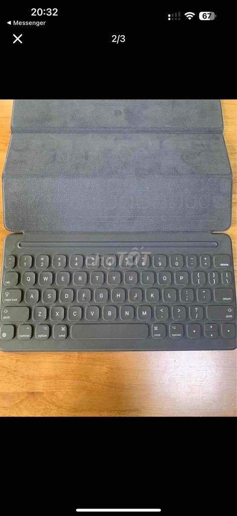 BÁN SMART KEYBOARD CHÍNH HÃNG APPLE ÍT SỬ DỤNG. Mua bán Phụ kiện (Màn hình, Chuột...) tại Thành phố Long Xuyên An Giang được đăng bởi khang hình 1