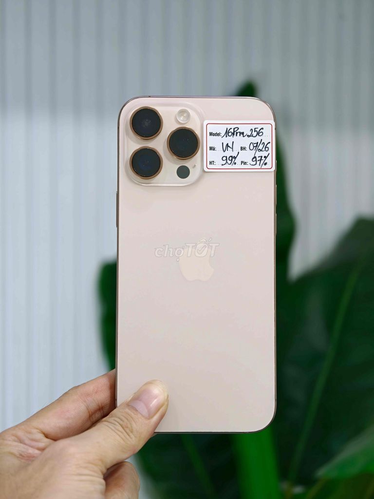 iPhone 16 pro Max 256Gb Vn/A Zin áp pin 97%.. Mua bán Điện thoại tại Quận Đống Đa Hà Nội được đăng bởi Quý Hoàng hình 1