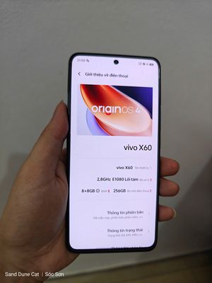 Vivo X60 8+256Gb (kèm ốp). Mua bán Điện thoại tại Huyện Sóc Sơn Hà Nội được đăng bởi Vuong Xuan Hung