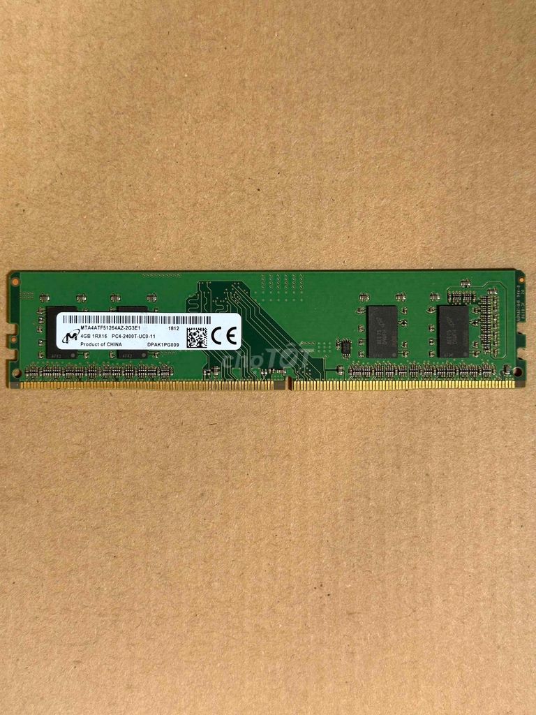 RAM 4GB DDR4 PC4-2400T. Mua bán Linh kiện (RAM, Card...) tại Quận 6 Tp Hồ Chí Minh được đăng bởi Kim hình 1