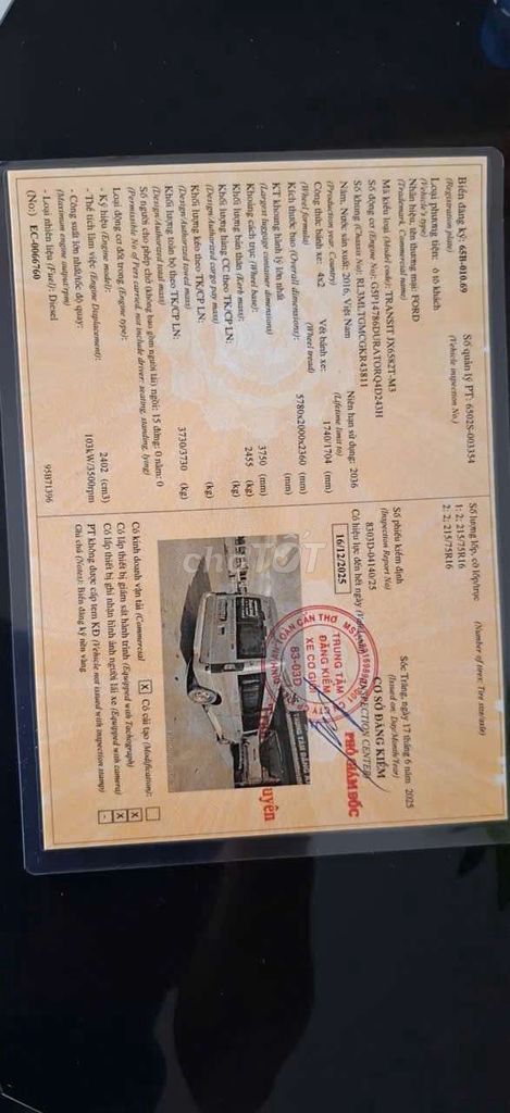 2016 - 10000 km. Mua bán Ô tô tại Quận Ninh Kiều Cần Thơ được đăng bởi Trinh Huynh hình 4