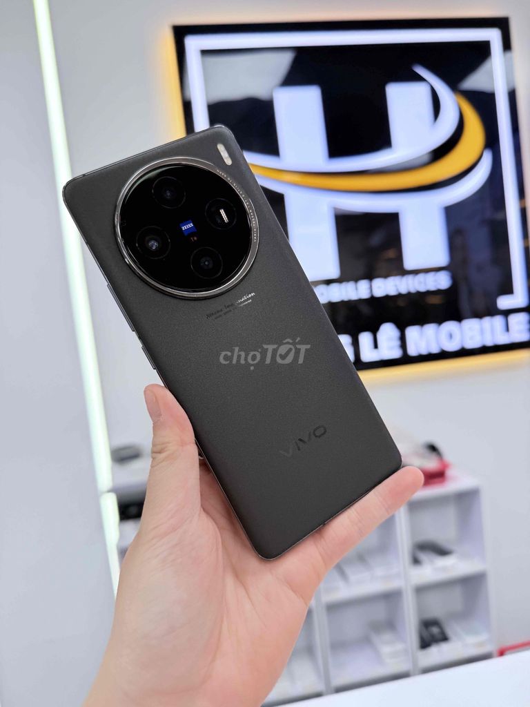 VIVO X100-BẢN QUỐC TẾ-16/512G-MÀU ĐEN NHÁM-ĐẸP. Mua bán Điện thoại tại Thành phố Biên Hòa Đồng Nai được đăng bởi Mobile Di Động Biên Hoà hình 1