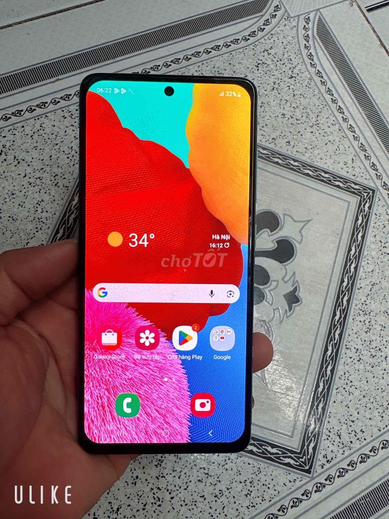 Samsung Galaxy A51 128GB Snapdragon 730 Đã sử dụng. Mua bán Điện thoại tại Thành phố Thuận An Bình Dương được đăng bởi dt thanh ly hình 1