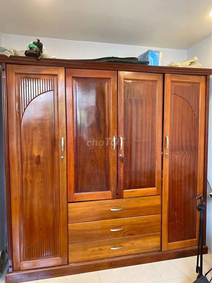 Tủ quần áo 4 cánh. Mua bán Tủ, kệ gia đình tại Huyện Bình Chánh Tp Hồ Chí Minh được đăng bởi Kiên Trịnh hình 1