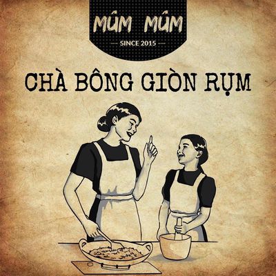 CHÀ BÔNG MUM MUM logo