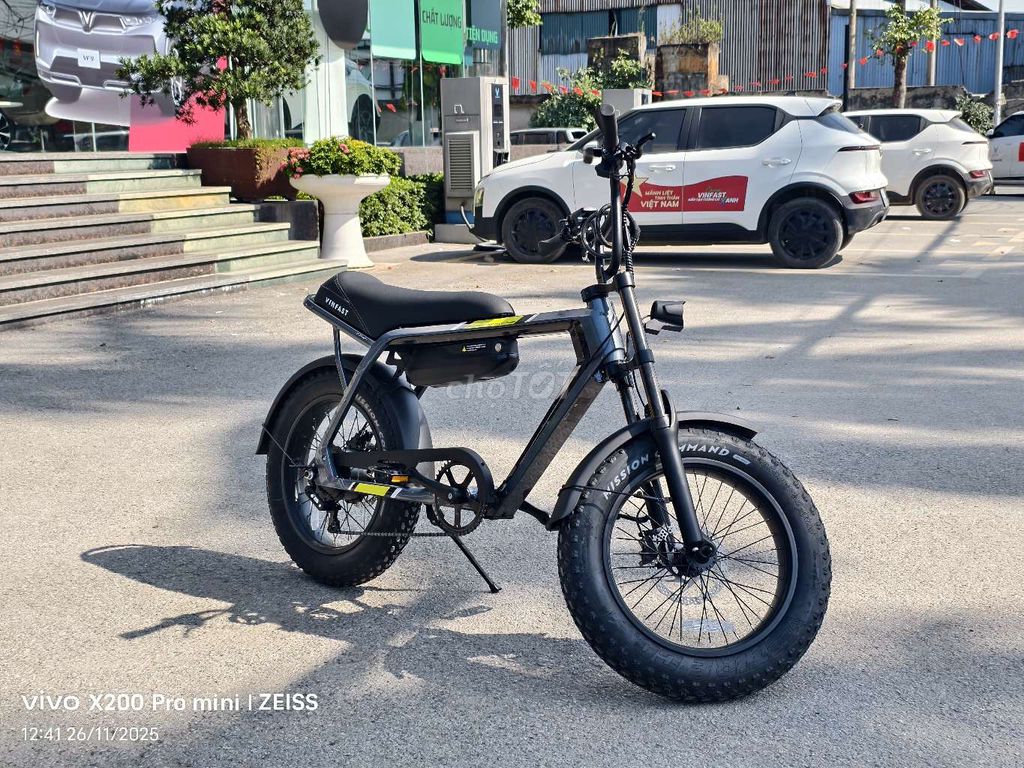 Xe đạp điện VinFast DrgnFly Xám vàng. Mua bán Xe điện tại Quận Hà Đông Hà Nội được đăng bởi Tùng hình 3