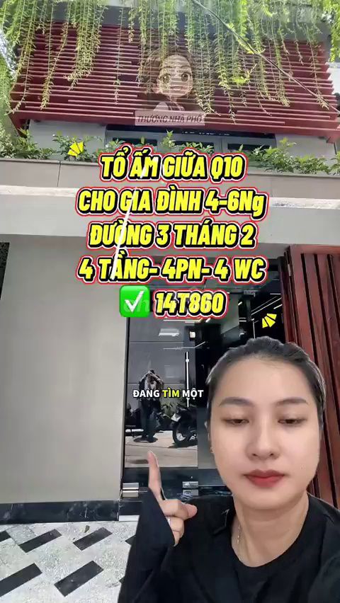 Bán Nhà Phố 4 Tầng Quận 10 Full Nội Thất Giá 14.86 Tỷ