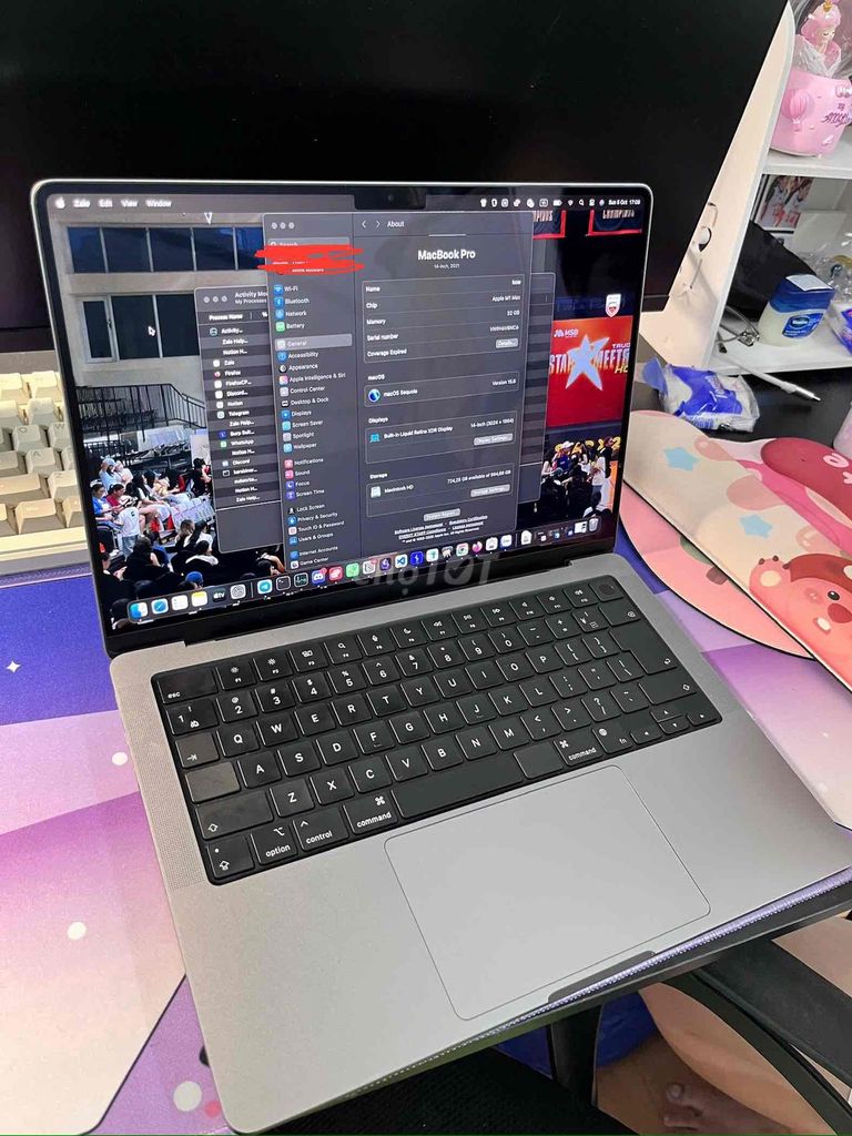 Macbook m1 max. Mua bán Laptop tại Quận Phú Nhuận Tp Hồ Chí Minh được đăng bởi Lộc Thuý Kiều hình 1