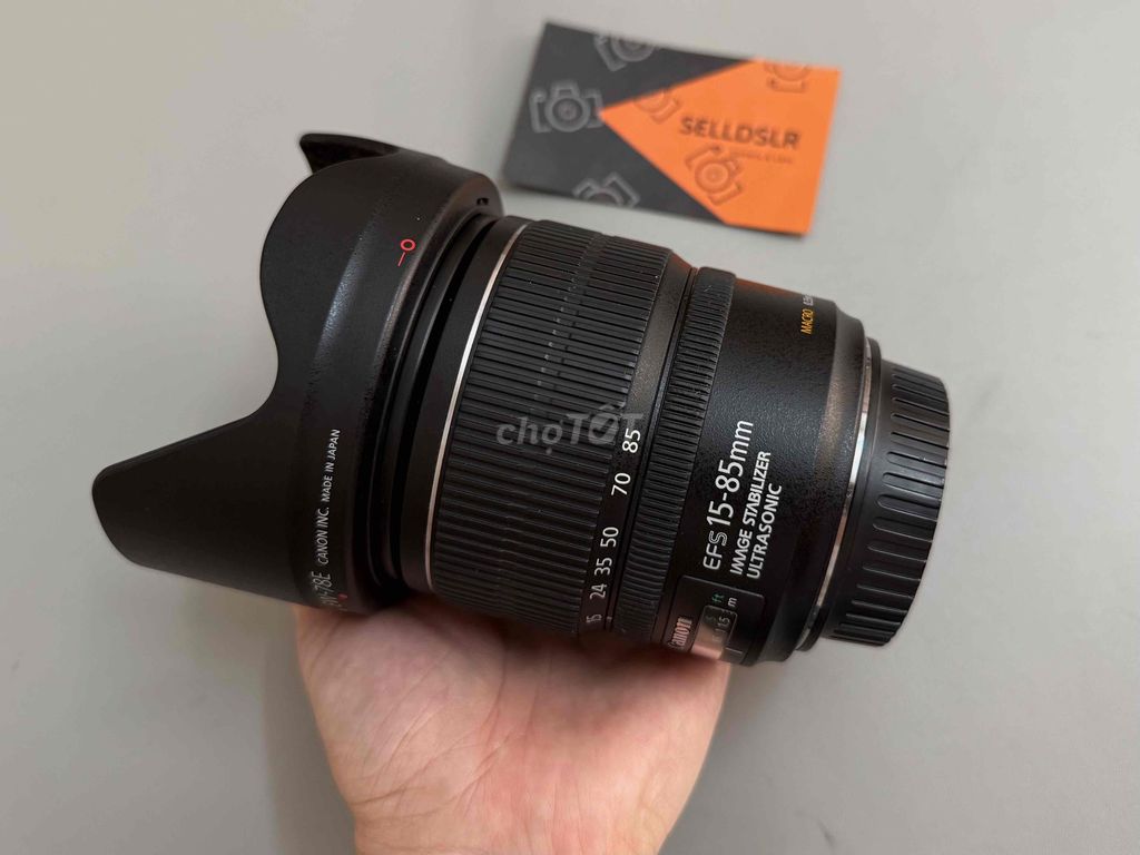 Canon 15-85 F3.5-5.6 IS USM - đa dụng đẹp như mới. Mua bán Máy ảnh, Máy quay tại Quận 1 Tp Hồ Chí Minh được đăng bởi Gia Lộc hình 2