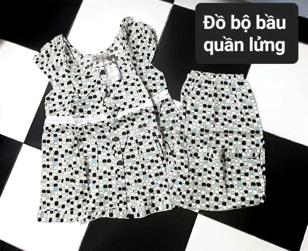 Đồ bộ bầu nữ dày dặn chấm bi. Mua bán Quần áo tại Quận 10 Tp Hồ Chí Minh được đăng bởi Vân Nhi hình 1
