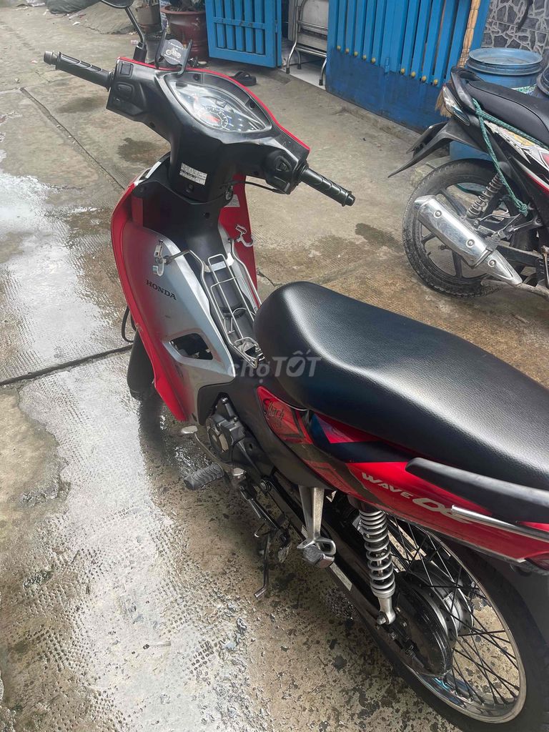 Honda Wave Alpha 2020 Đỏ 75000 km. Mua bán Xe máy tại Huyện Bình Chánh Tp Hồ Chí Minh được đăng bởi Kaiz hình 4