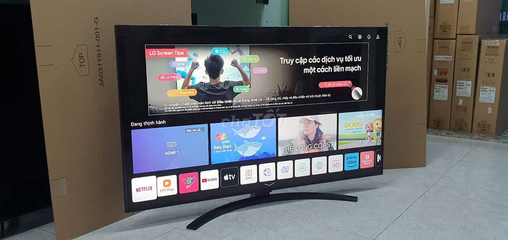 Tv. Giọng Nói.  LG 50nano771.  4k. REMOTE CHUỘT. Mua bán Tivi, Âm thanh tại Quận 8 Tp Hồ Chí Minh được đăng bởi TIẾN •••>>  PHẠM THẾ HIỂN. Q8 hình 1