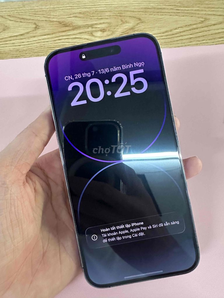 Apple iPhone 14 Promax 256GB Tím Đã sử dụng. Mua bán Điện thoại tại Quận Ngũ Hành Sơn Đà Nẵng được đăng bởi Trieu Le hình 1