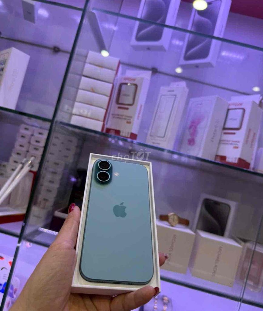 IP  16 Plus 512GB Teal Mỹ pin 94. Mua bán Điện thoại tại Quận 3 Tp Hồ Chí Minh được đăng bởi Nam Á Mobile hình 1