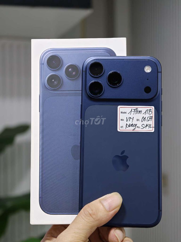 iphone 17ProMax1TB Vn likenew Sạc 17L fullbox. Mua bán Điện thoại tại Quận Đống Đa Hà Nội được đăng bởi Quý Hoàng hình 1