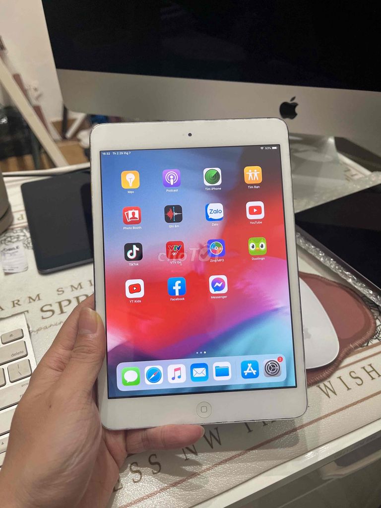 iPad Mini 2 bản 16GB chỉ wifi