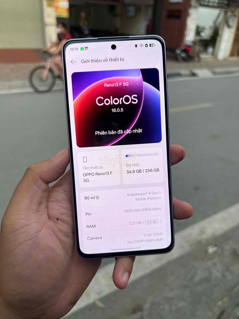 Oppo Reno 13F 5G 12GB/256GB Tím + Sạc Nhanh 45W. Mua bán Điện thoại tại Quận Thanh Xuân Hà Nội được đăng bởi Hoàng Huy Đỗ hình 1