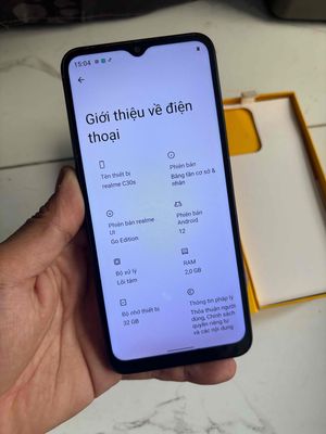 Realme 32GB Đen Đã Sử Dụng Vỏ Sườn Cấn Có Đủ Đồ