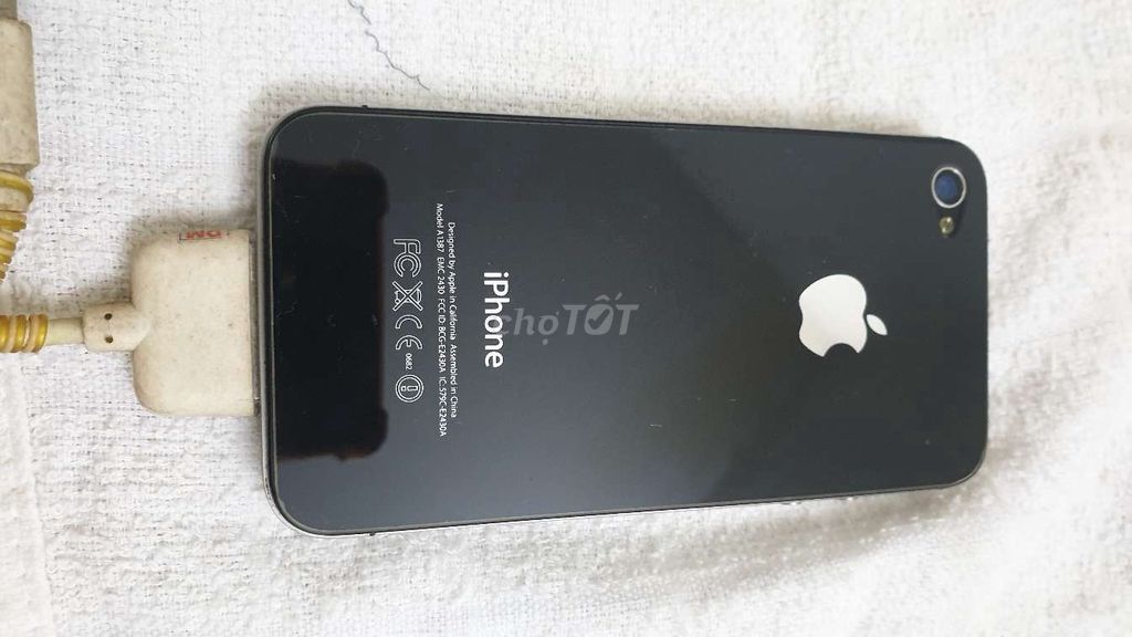 Apple iPhone 4 Đen Đã qua sử dụng. Mua bán Điện thoại tại Quận Tân Bình Tp Hồ Chí Minh được đăng bởi Thanh Tú. hình 3