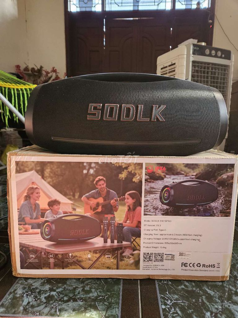 Loa Bluetooth SODLK S1615PRO Đen 500W. Mua bán Tivi, Âm thanh tại Huyện Thanh Trì Hà Nội được đăng bởi minh nguyen hình 1