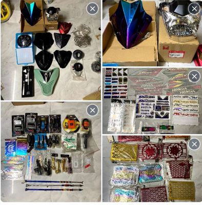 thanh lý nhiều món đồ chơi xe máy mới 100%