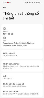 Xiaomi Redmi K80 256GB rom quốc tế