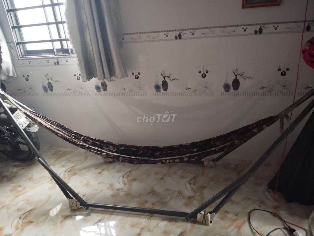 Võng xếp Thép Nâu. Mua bán Giường, chăn ga gối nệm tại Huyện Châu Thành A Hậu Giang được đăng bởi Cẩm Tiên hình 1