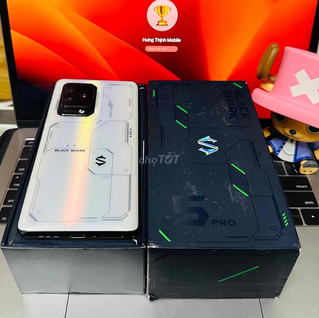 🍎Xiaomi Black Shark 5 Pro White 8GB/256GB. Mua bán Điện thoại tại Thành phố Bạc Liêu Bạc Liêu được đăng bởi Nguyễn Hưng Thịnh hình 1