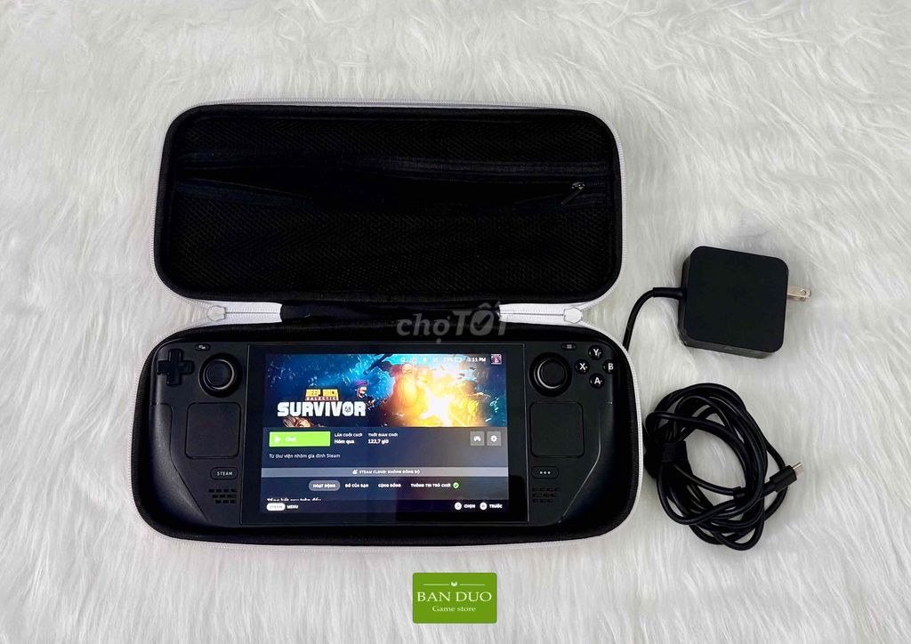 Steam Deck 64GB Đen Pin 99%. Mua bán Thiết bị chơi game tại Quận 6 Tp Hồ Chí Minh được đăng bởi BanDuoGamestore hình 1
