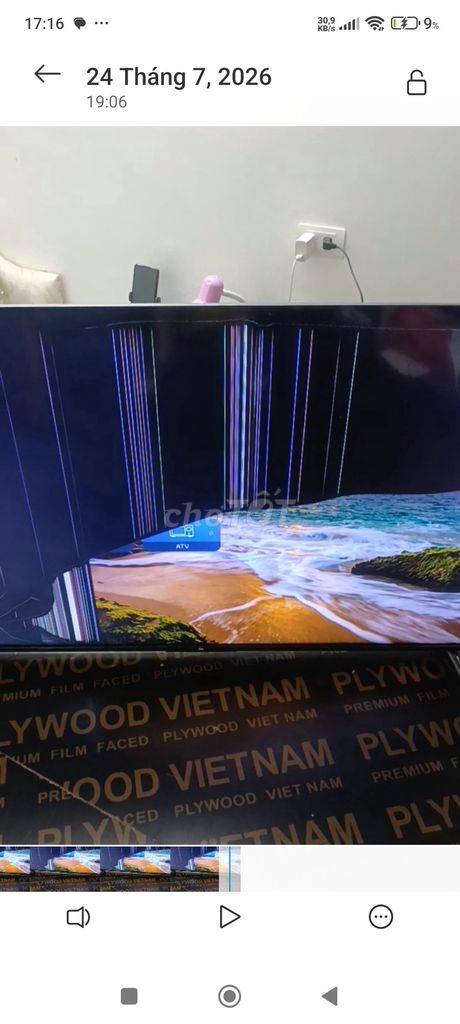 Tivi Xiaomi 55 inch lỗi màn hình. Mua bán Tivi, Âm thanh tại Huyện Thanh Trì Hà Nội được đăng bởi Vương Trần Bá hình 1