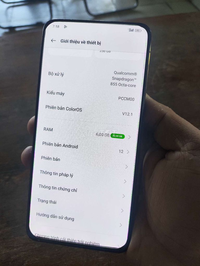 OPPO Reno 10X Zoom 256GB Đen. Mua bán Điện thoại tại Huyện Hóc Môn Tp Hồ Chí Minh được đăng bởi Quốc  hình 1