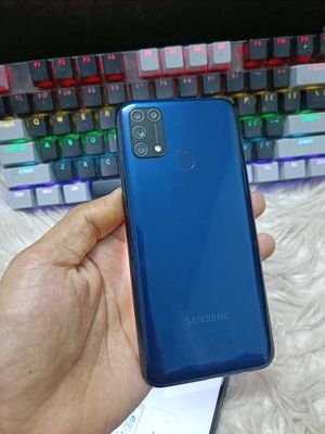 SAMSUNG M31 6GB.128GB PIN 6000 MÁY ĐẸP FULL CN