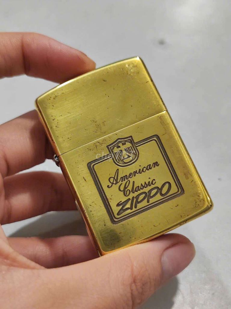 Bật lửa Zippo VIII Đồng antique 1992 . Mua bán Đồ sưu tầm, đồ cổ tại Quận 12 Tp Hồ Chí Minh được đăng bởi Mỹ Ngọc hình 1