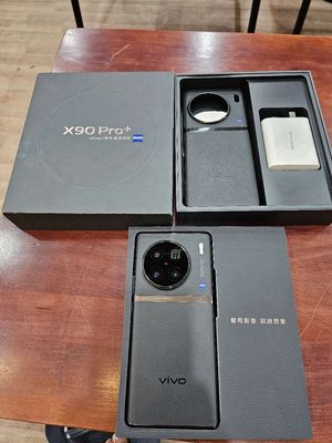 Vivo X90 Pro Plus 12/256G lưng da Fullbox