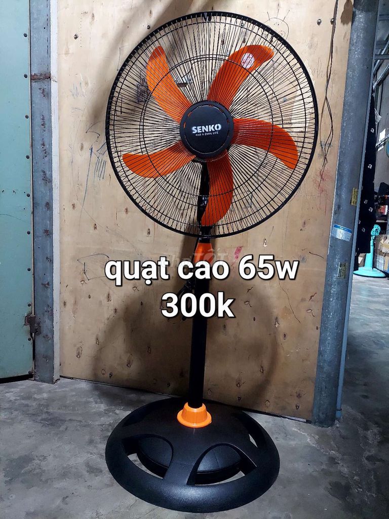 Quạt cao senko chạy khỏe mạnh 300k