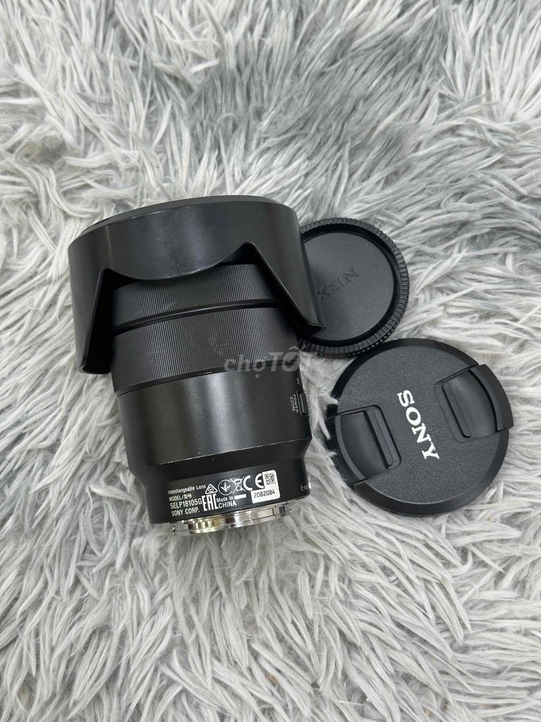 Ống kính Sony E 18-105mm F4 G OSS Đen. Mua bán Máy ảnh, Máy quay tại Quận 5 Tp Hồ Chí Minh được đăng bởi Phan Thế Phong  hình 1