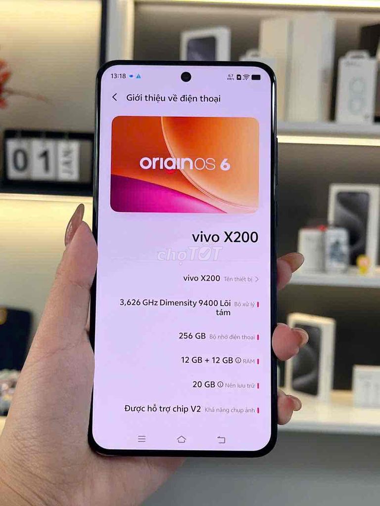 Vivo X200 12GB/256GB Đen Mới. Mua bán Điện thoại tại Quận 3 Tp Hồ Chí Minh được đăng bởi Gia Khang hình 1