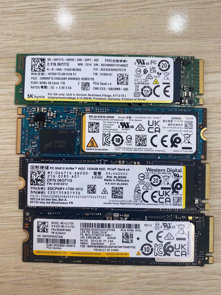 Ổ cứng SSD 1tb - 2tb gen 3 - 4. Mua bán Linh kiện (RAM, Card...) tại Quận Gò Vấp Tp Hồ Chí Minh được đăng bởi Nhân AllTechLaptop hình 1