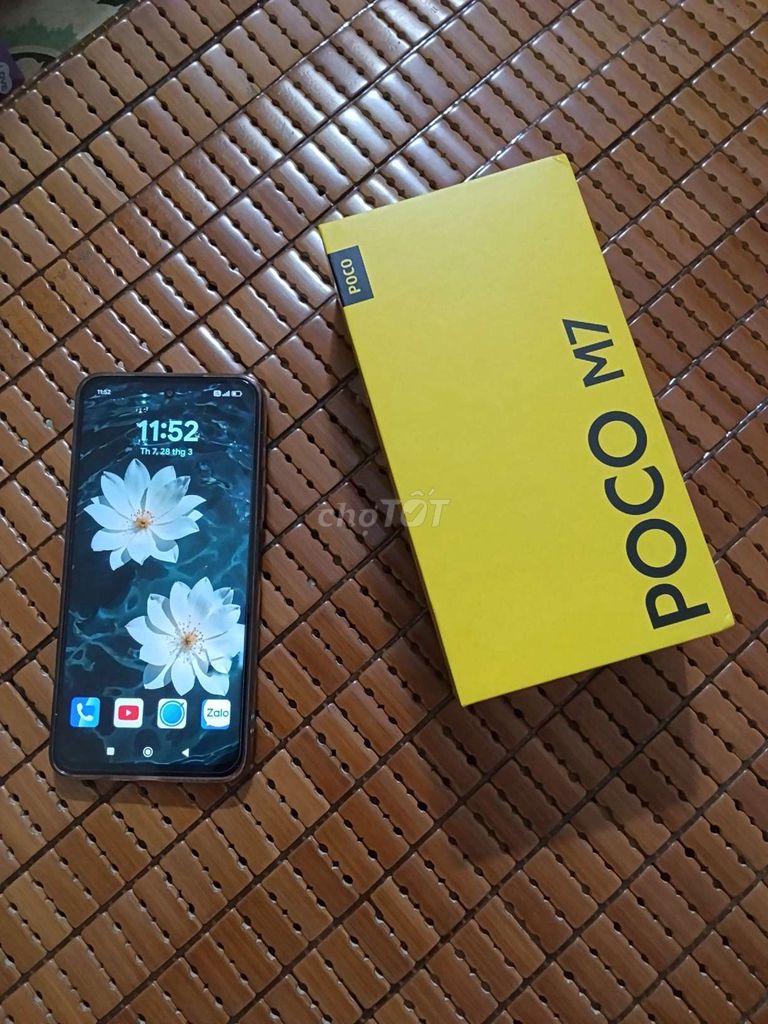 POCO M7 Đen Đã sử dụng. Mua bán Điện thoại tại Thành phố Quảng Ngãi Quảng Ngãi được đăng bởi Ngô Viết Tú hình 1