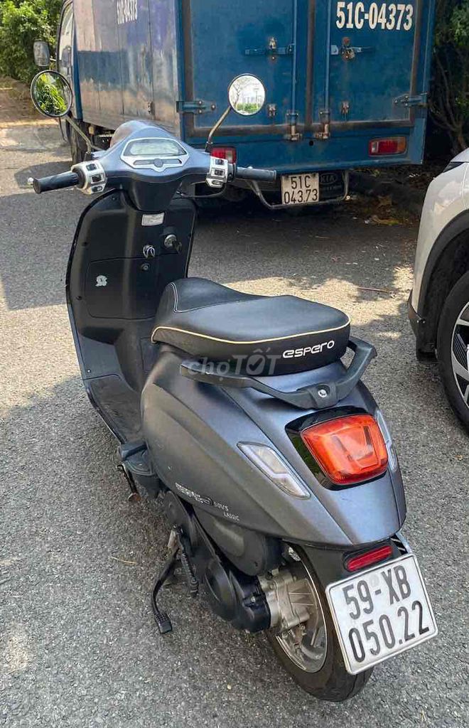 Скутер Esperro Vespa 50cc, серый