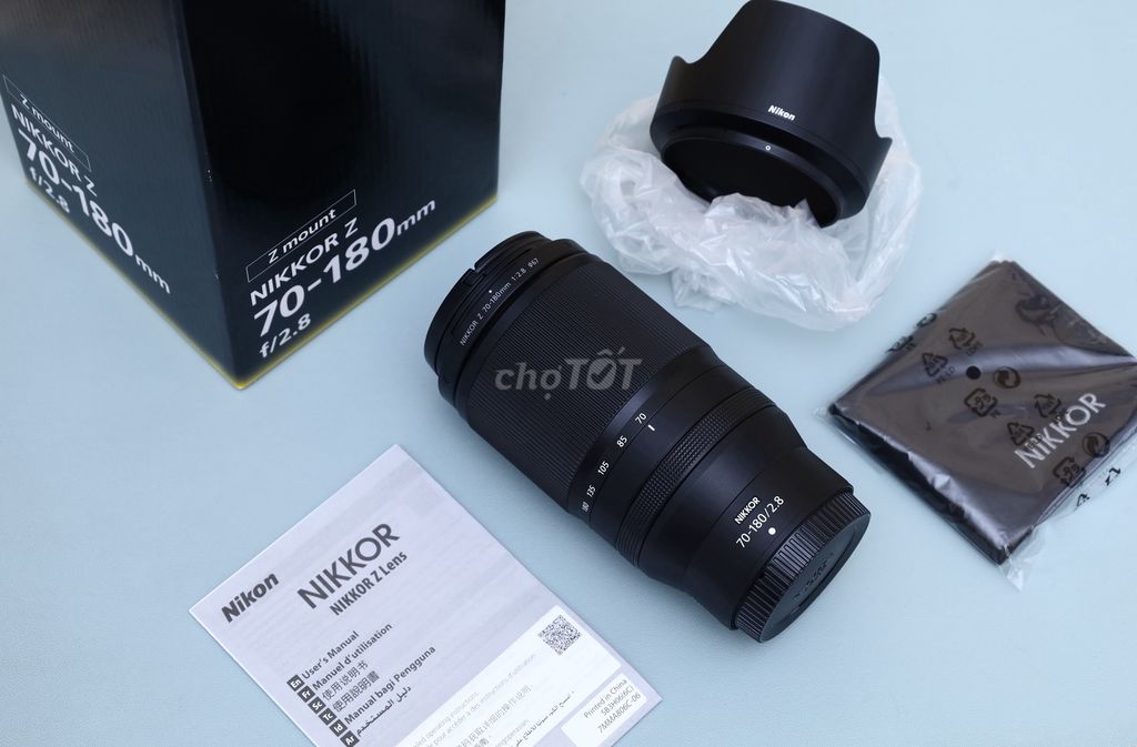 Ống kính Nikon Z 70-180mm F/2.8 Đen Mới. Mua bán Máy ảnh, Máy quay tại Thành phố Thủ Đức Tp Hồ Chí Minh được đăng bởi Minh Phi Store hình 1