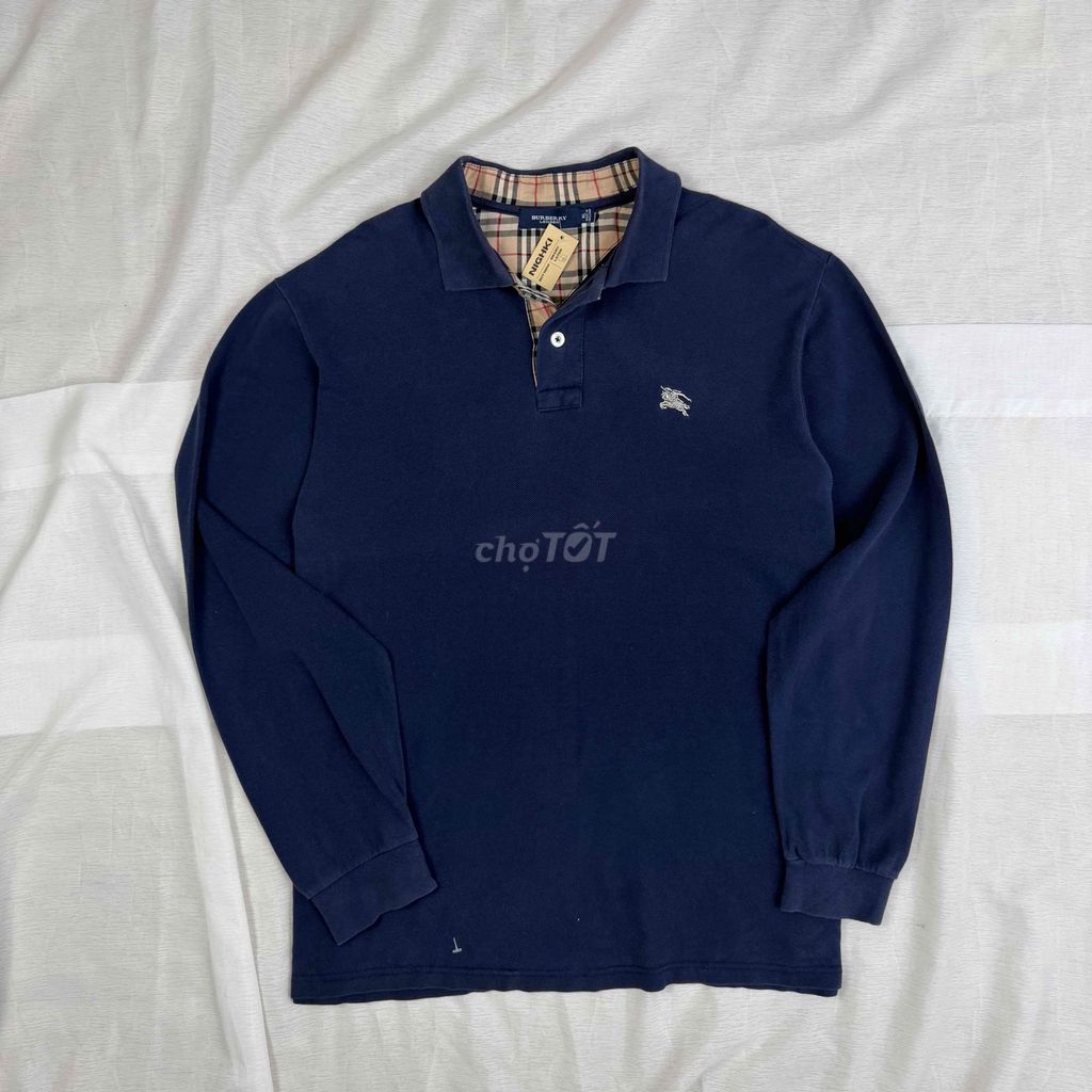 Áo polo dài tay Burberry Nam XL. Mua bán Quần áo tại Quận Ngũ Hành Sơn Đà Nẵng được đăng bởi Bạch Lê Hoàng hình 1