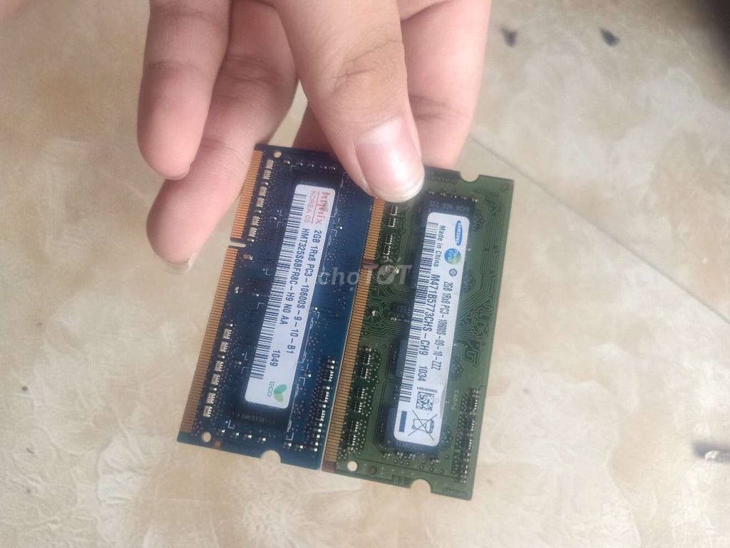 RAM laptop DDR3 2GB 1600MHz. Mua bán Laptop tại Thành phố Cẩm Phả Quảng Ninh được đăng bởi Bùi tiến Đạt hình 1