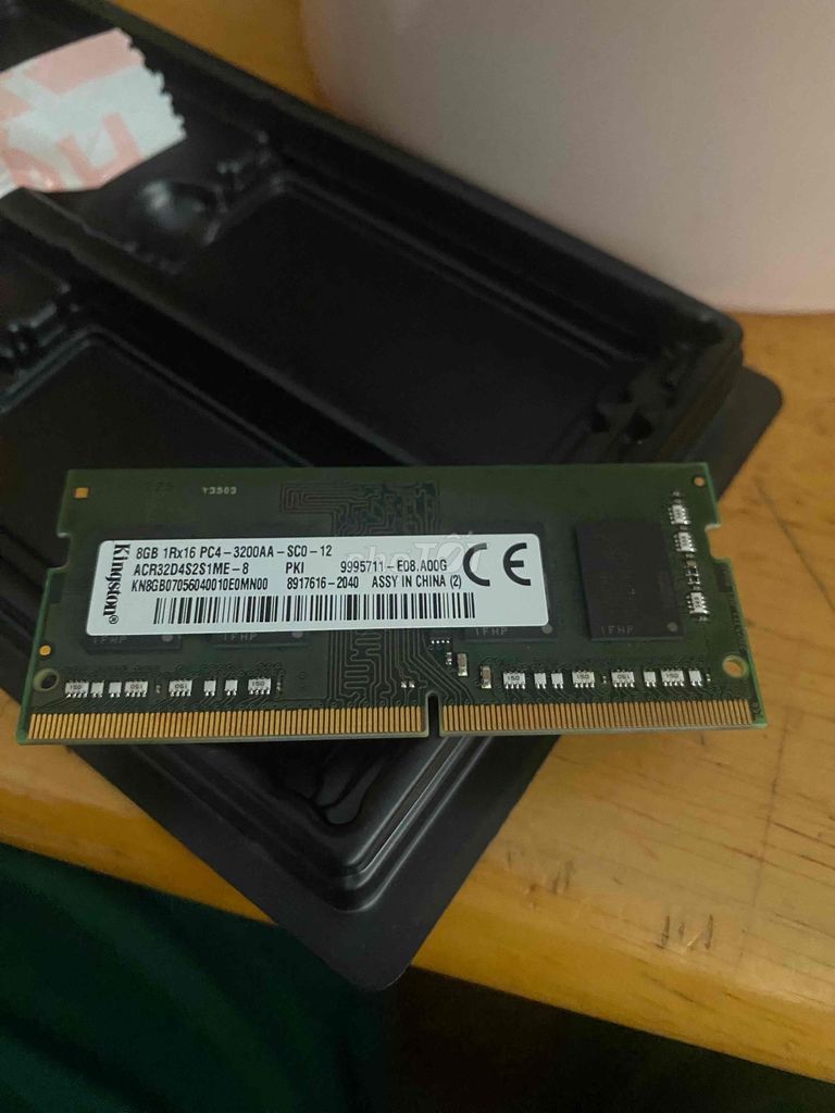 RAM LAPTOP DDR4 8GB - buss 3200 HÃNG KINGSTON