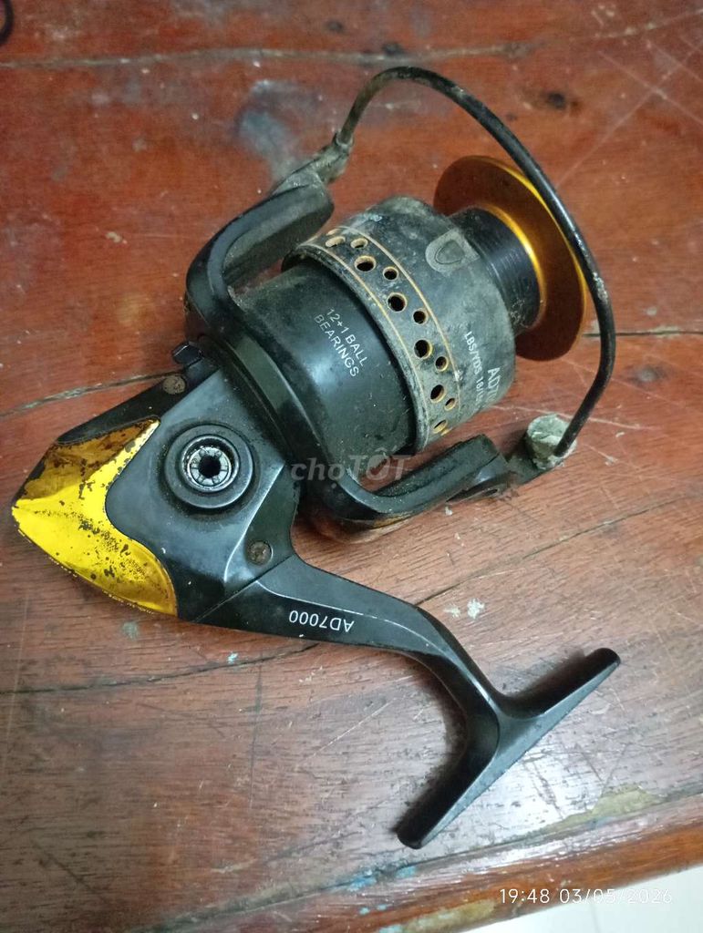 Máy câu cá AD7000 Đen vàng. Mua bán Đồ thể thao, Dã ngoại tại Huyện Thanh Miện Hải Dương được đăng bởi Duong4 Vu hai hình 1