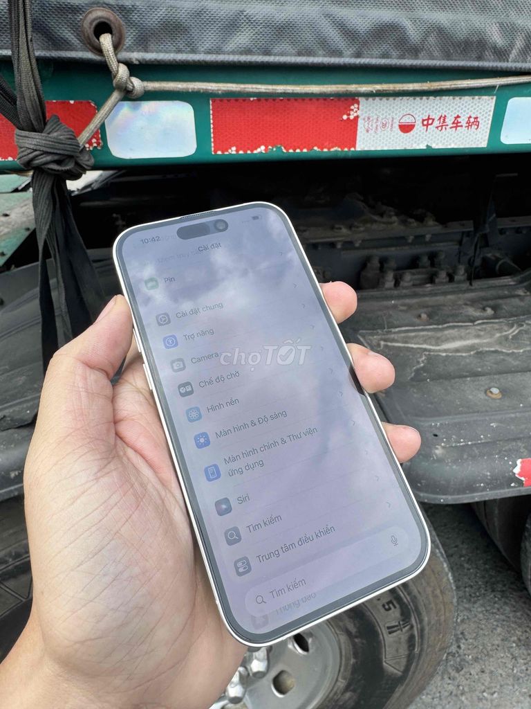 Mình Bán 14Pro 128gb Zin Áp Màu Trắng Đẹp🍋. Mua bán Điện thoại tại Thành phố Sa Đéc Đồng Tháp được đăng bởi Táo Giá Sĩ hình 1
