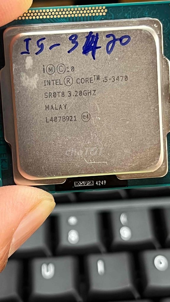 CPU I5 - 3470(3.20GHz x 4) BH 3T