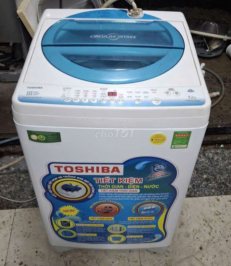 Máy giặt Toshiba 8.2kg. Mua bán Máy giặt tại Quận 7 Tp Hồ Chí Minh được đăng bởi Điện Lạnh Giá Tốt hình 1